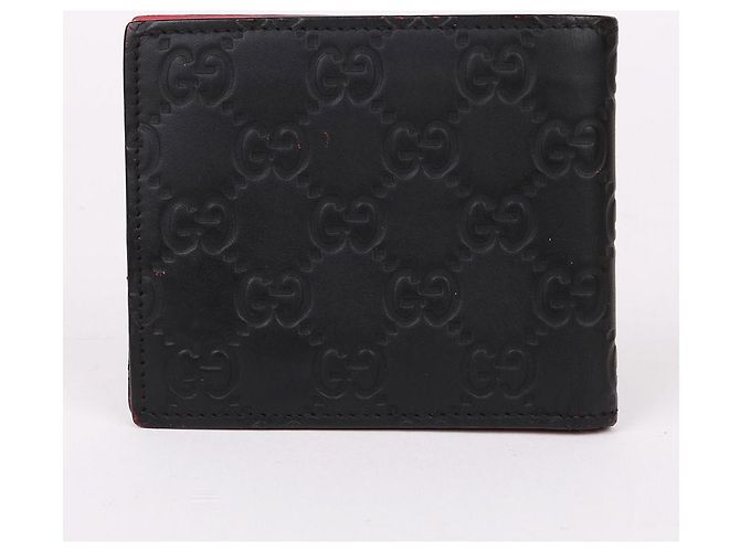 Gucci Portafoglio GG Supreme nero da uomo - vista 4