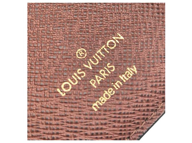 Louis Vuitton Cartera Monogram Victorine Castaño - vista 7
