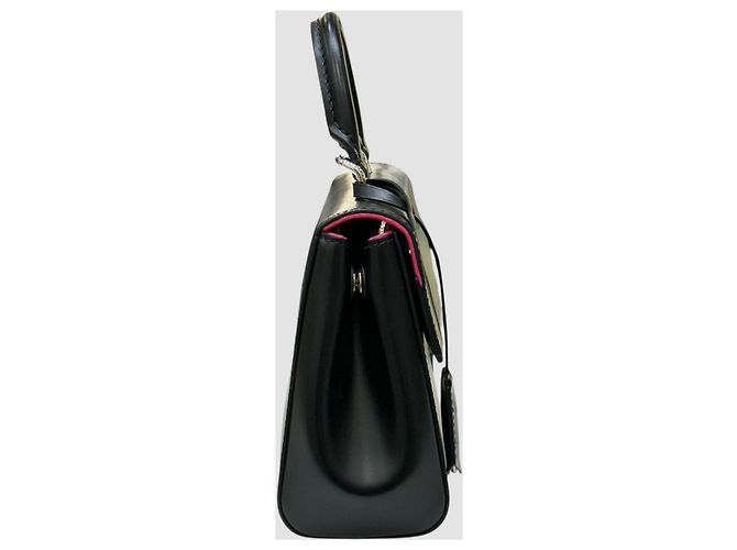 Louis Vuitton Borsa Tote Cluny Mini Épi Black Nero - vista 4