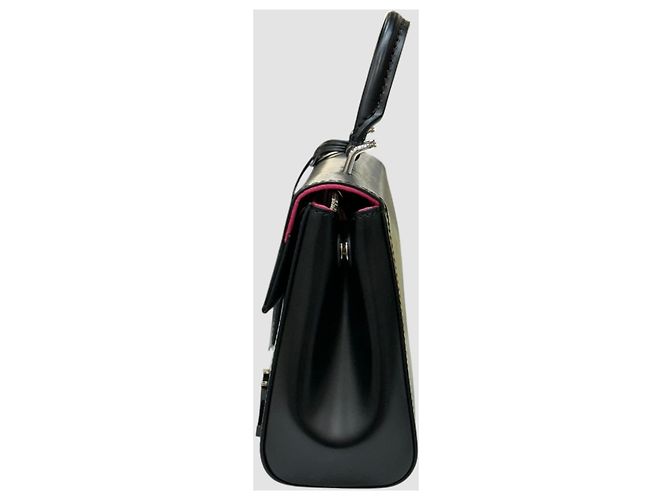 Louis Vuitton Borsa Tote Cluny Mini Épi Black Nero - vista 5