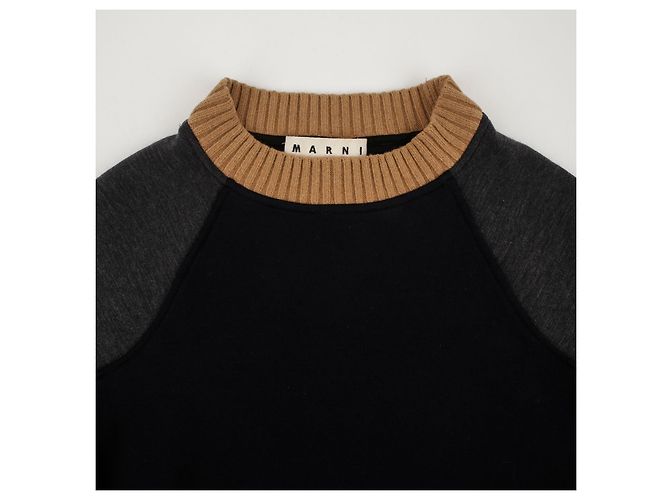 Marni Multi Color Wool Blend Sweatshirt Size Multiple colors - view 3