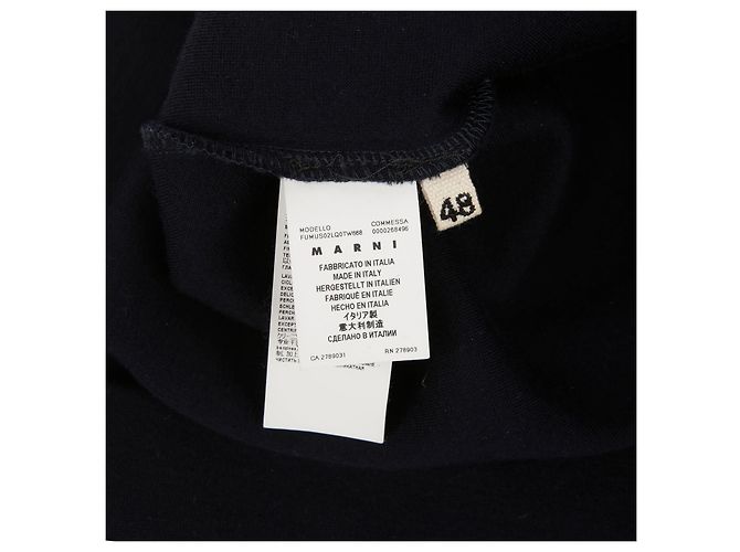 Marni Multi Color Wool Blend Sweatshirt Size Multiple colors - view 9