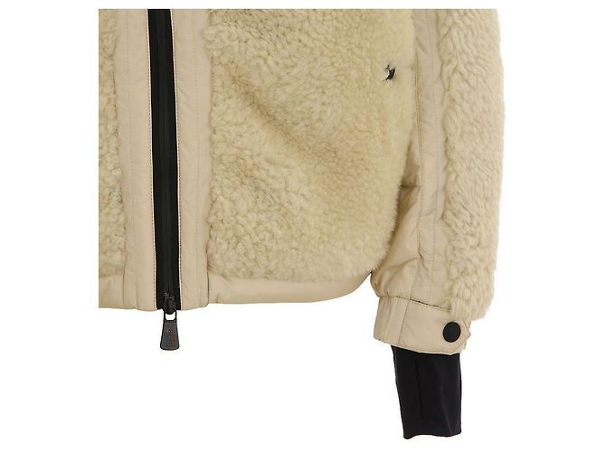 Moncler Grenoble EPICEA Shearling Daunenjacke Golden - Ansicht 10