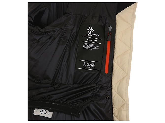 Moncler Grenoble EPICEA Shearling Daunenjacke Golden - Ansicht 12