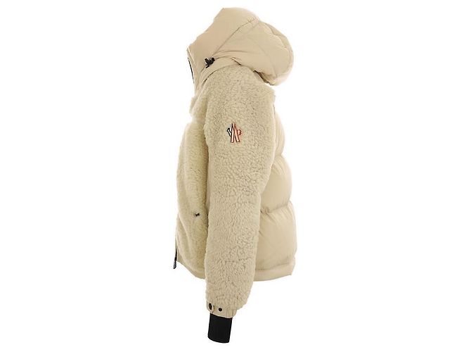 Moncler Grenoble EPICEA Shearling Daunenjacke Golden - Ansicht 5