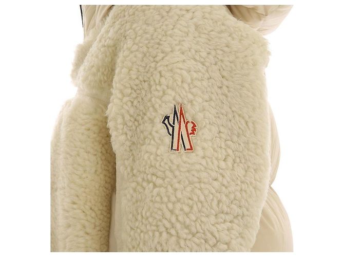 Moncler Grenoble EPICEA Shearling Daunenjacke Golden - Ansicht 9
