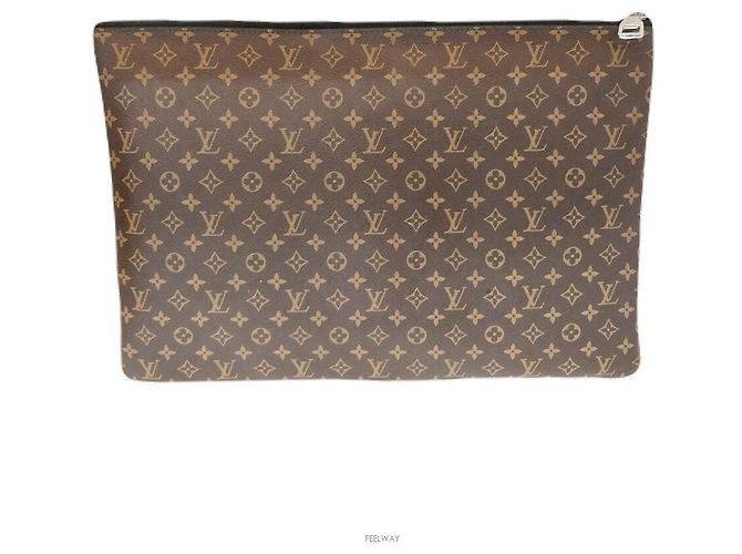 Louis Vuitton Pochette Multi Pocket Pouch Clutch Bag Blu - vista 2