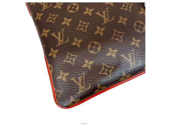 Louis Vuitton Pochette Multi Pocket Pouch Clutch Bag Blu - vista 7