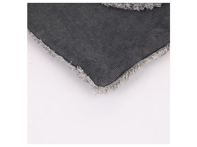 Zadig & Voltaire Clutch in denim con tracolla grigia Marrone - vista 9