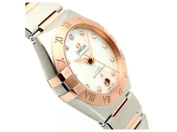 Omega Reloj Combo Constellation Manhattan para Mujer Sedna Gold Automático Dorado - vista 13