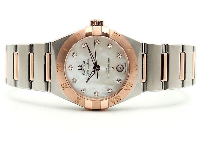 Omega Reloj Combo Constellation Manhattan para Mujer Sedna Gold Automático Dorado - vista 21