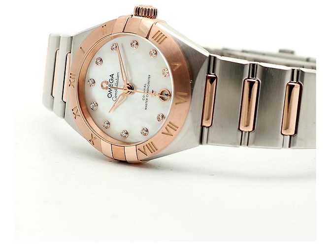 Omega Reloj Combo Constellation Manhattan para Mujer Sedna Gold Automático Dorado - vista 23
