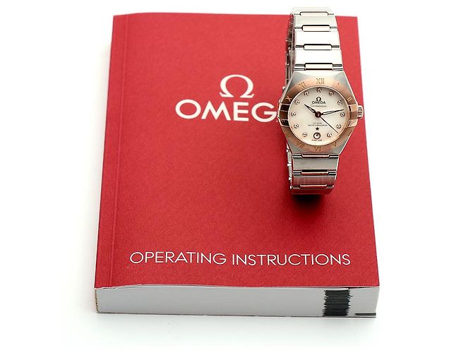 Omega Reloj Combo Constellation Manhattan para Mujer Sedna Gold Automático Dorado - vista 28