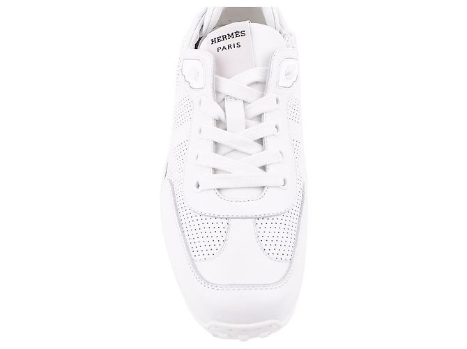 Hermès Donne con sneakers Argento - vista 10