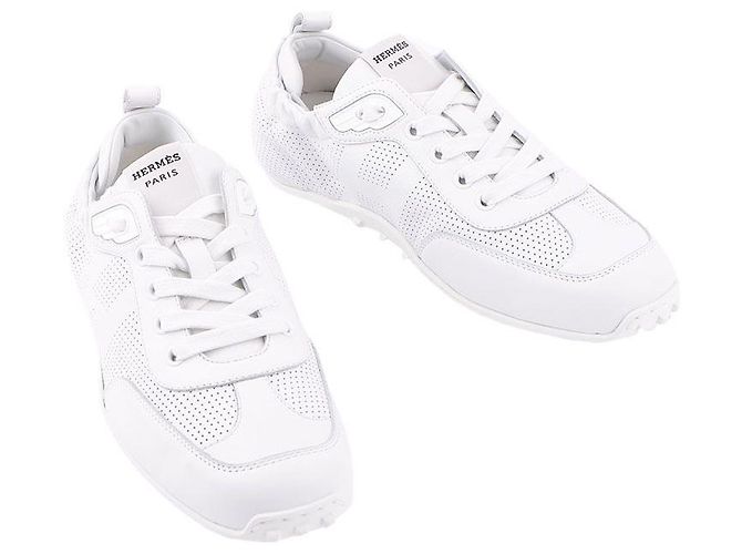 Hermès Donne con sneakers Argento - vista 6