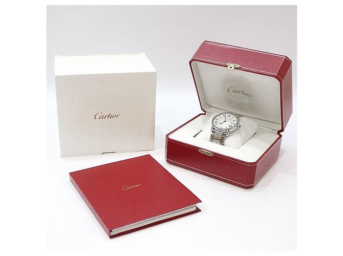 Cartier Relógio automático Longue de Solo XL em aço Prata - vista 2
