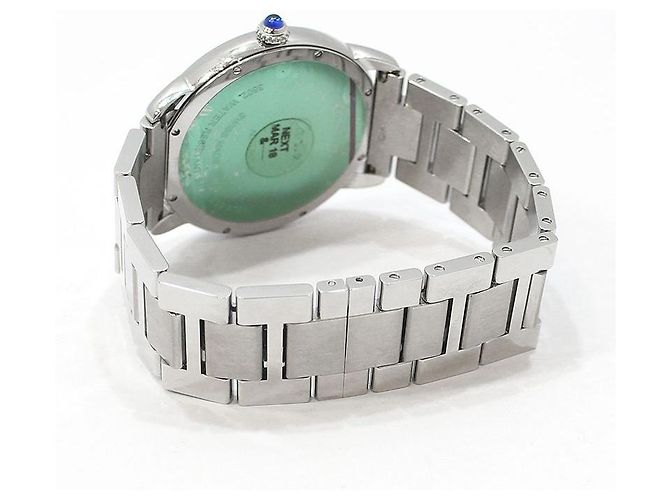 Cartier Relógio automático Longue de Solo XL em aço Prata - vista 6