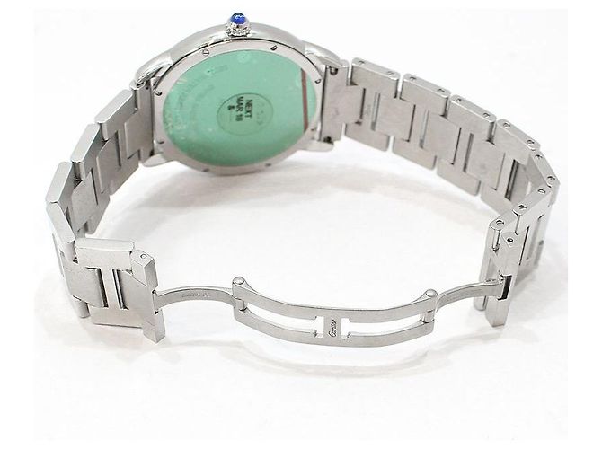 Cartier Relógio automático Longue de Solo XL em aço Prata - vista 7