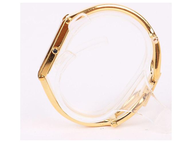 Gucci Relógio feminino de aço com mostrador branco quadrado e quartzo - vista 3