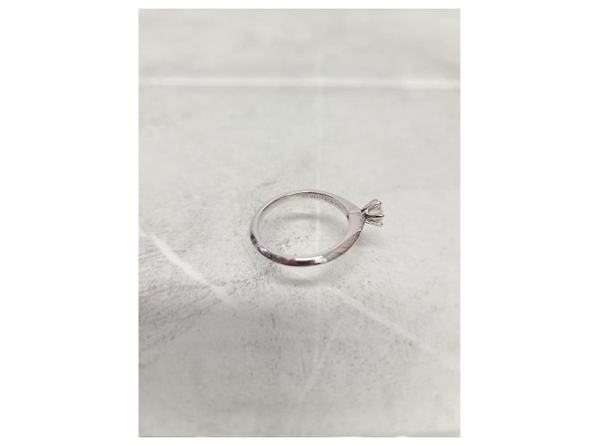 Tiffany & Co Tiffany Platinum Tiffany Setting Verlobungsring Silber - Ansicht 2