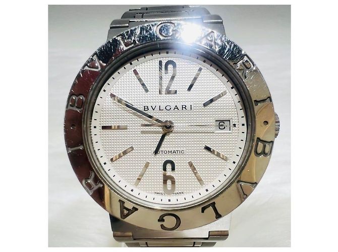 Orologio unisex Bulgari Bulgari BB Steel Quadrante bianco - vista 6