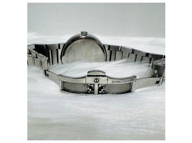 Orologio unisex Bulgari Bulgari BB Steel Quadrante bianco - vista 7
