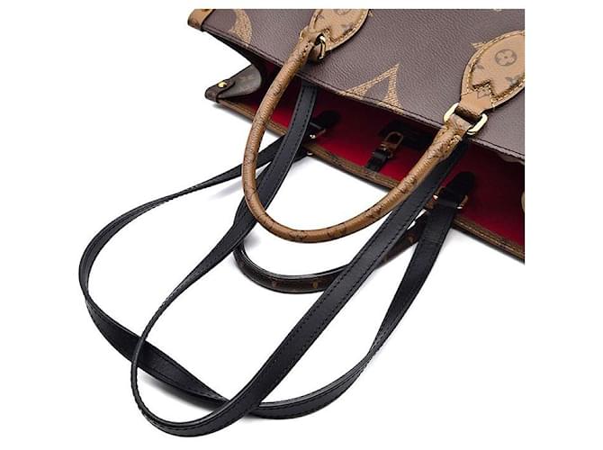 Louis Vuitton Monogram On The Go MM Marrone - vista 5