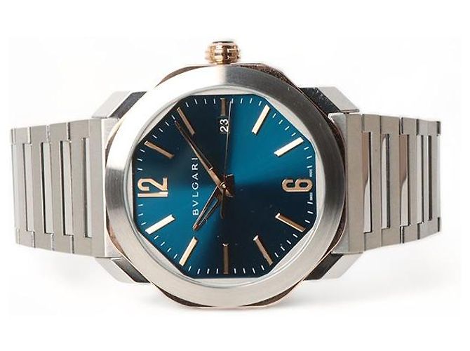 Bulgari Octo Roma Quadrante Blu Combinazione - vista 3