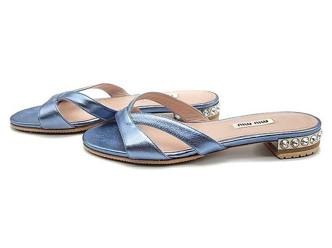 Miu Miu Pantofole con perline Multicolore - vista 2