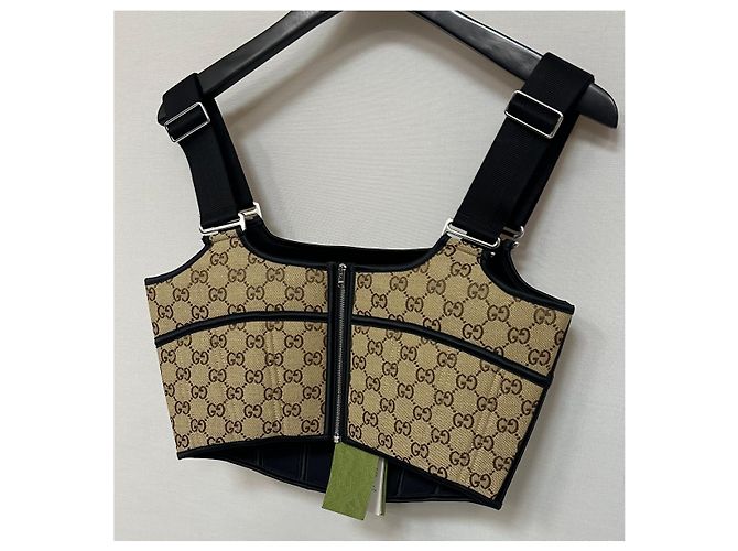 Gucci Top de lona GG Multicolor - vista 5