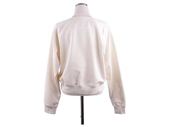 Hermès Sweatshirt mit bestickten Raglanärmeln Mehrfarben - Ansicht 16