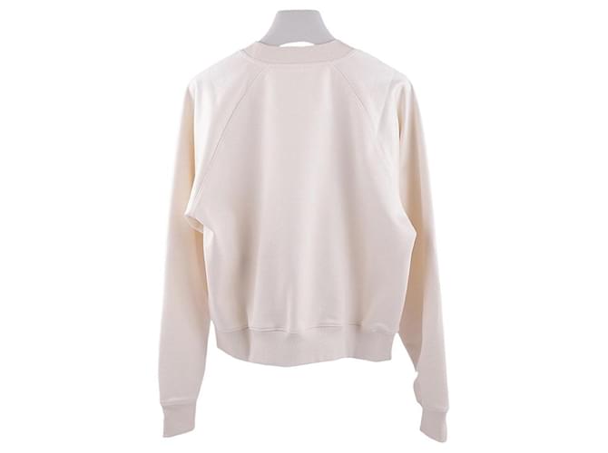 Hermès Sweatshirt mit bestickten Raglanärmeln Mehrfarben - Ansicht 4