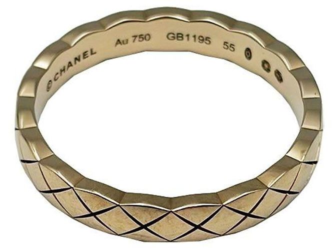 Chanel Anello Coco Crush Mini in oro rosa Taglia D'oro - vista 2