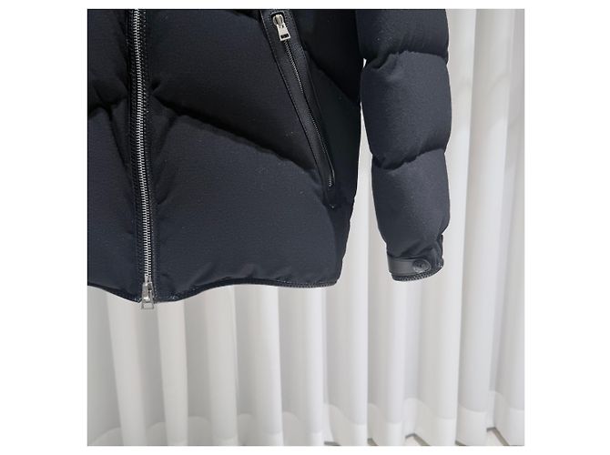 Tom Ford Cashmere Wool Blend Padded Jacket Black - view 4