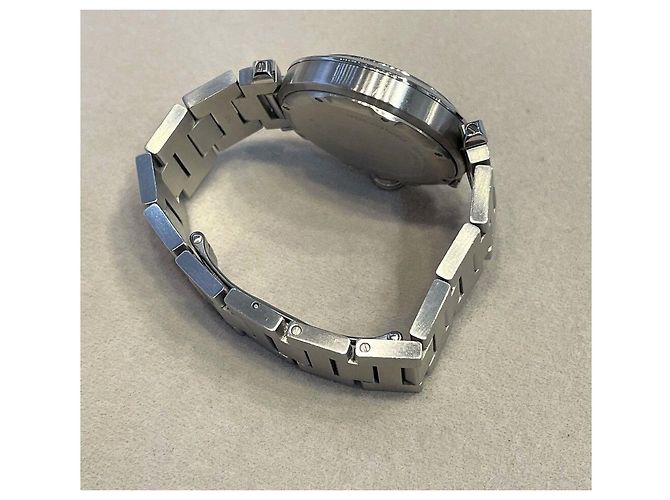 Pasha de Cartier Uhr aus Stahl - Ansicht 5