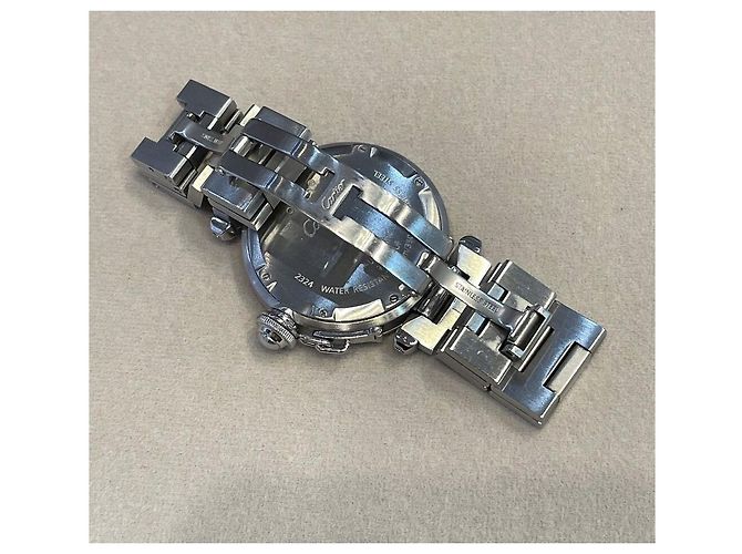 Pasha de Cartier Uhr aus Stahl - Ansicht 6