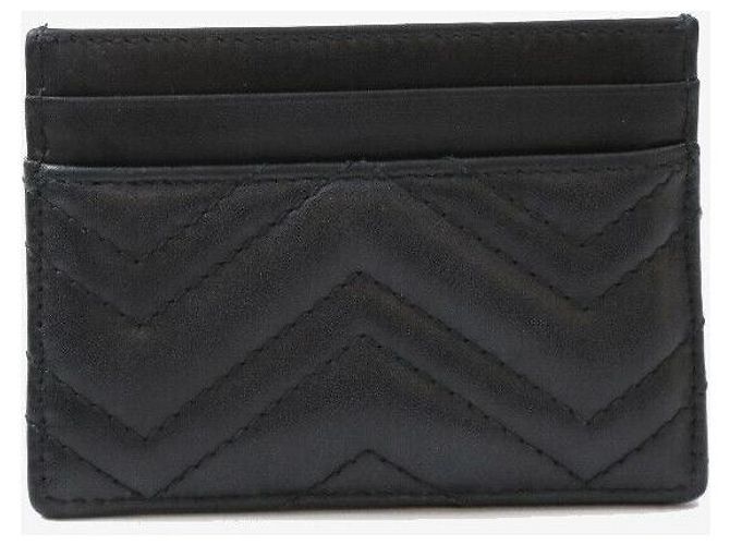 Gucci Tarjetero acolchado negro - vista 3