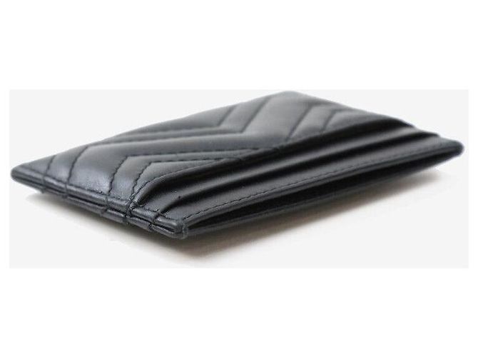 Gucci Tarjetero acolchado negro - vista 6