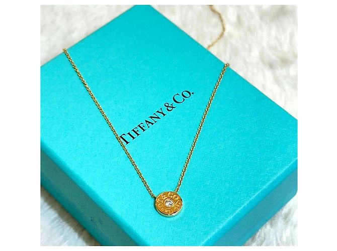 Tiffany & Co Collana Tiffany in oro rosa circolare - vista 2