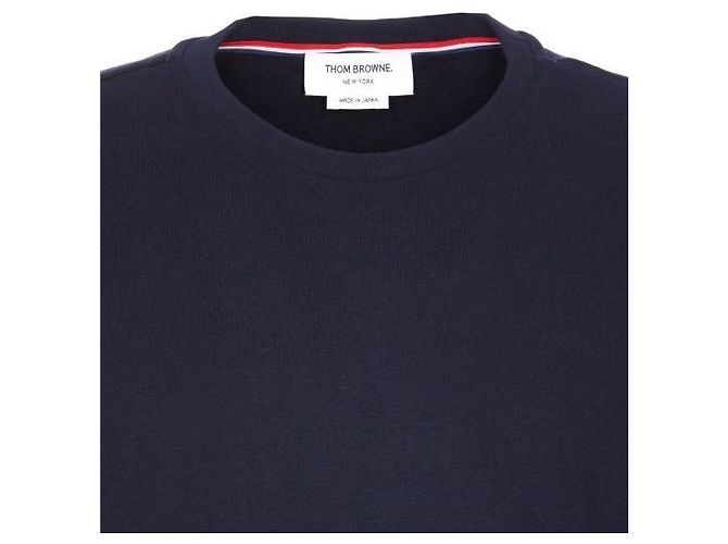 Thom Browne Rugby Kurzarm-T-Shirt aus Baumwolle - Ansicht 5