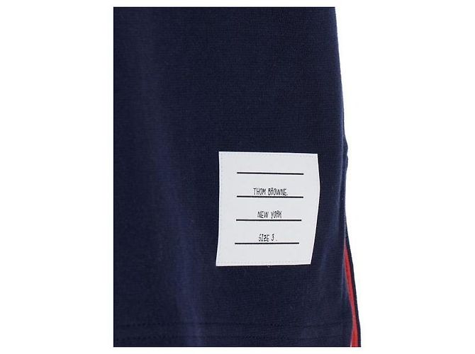 Thom Browne Rugby Kurzarm-T-Shirt aus Baumwolle - Ansicht 6