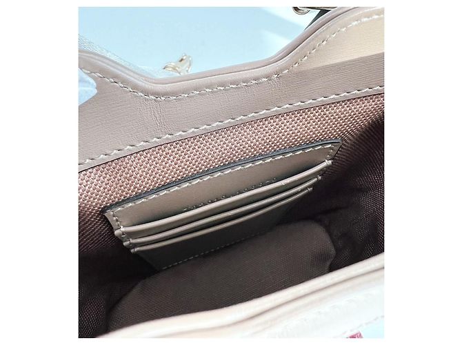 Gucci Kleiner GG Leder Eimerbeutel FADAC Braun - Ansicht 16