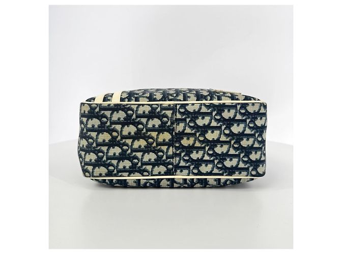 Dior Borsa a tracolla Oblique PVC Troiter Blu - vista 9