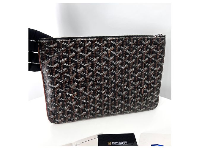 Goyard Clutch Sena Blackten MM Size - vista 3