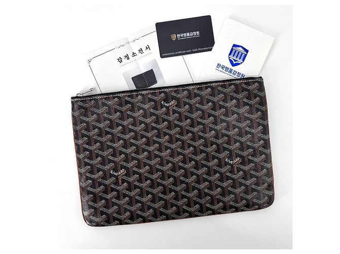 Goyard Clutch Sena Blackten MM Size - vista 4