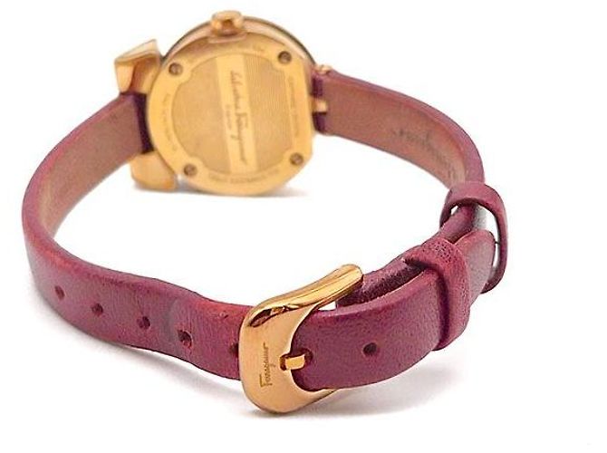 Salvatore Ferragamo Gancini Gold Uhr Golden - Ansicht 3