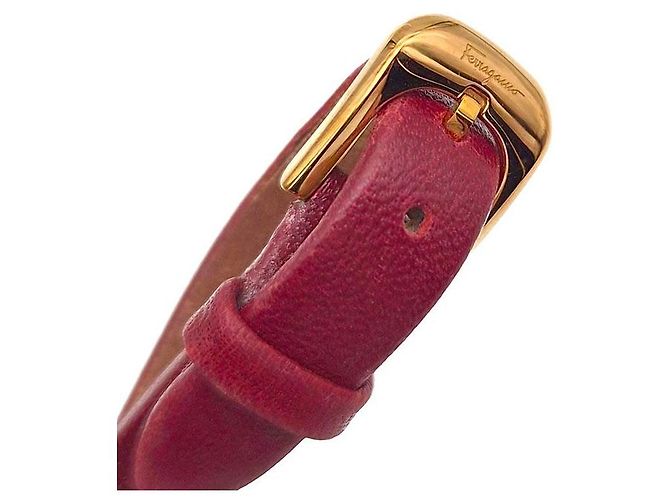 Salvatore Ferragamo Gancini Gold Uhr Golden - Ansicht 4