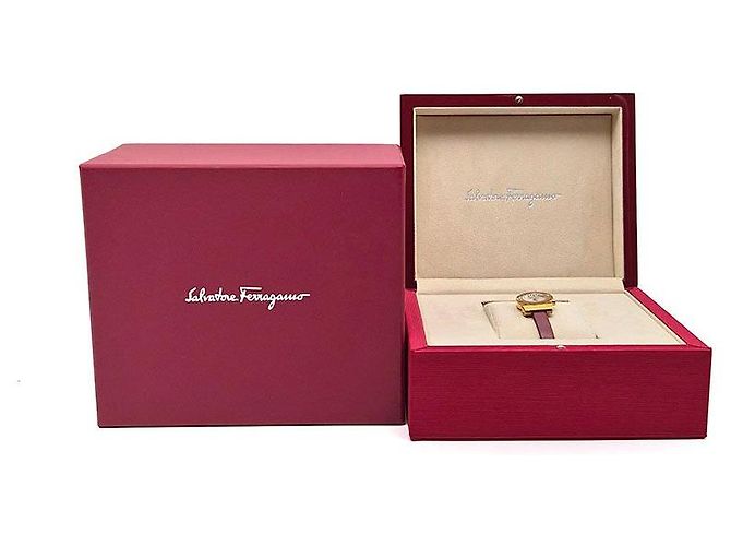 Salvatore Ferragamo Gancini Gold Uhr Golden - Ansicht 8