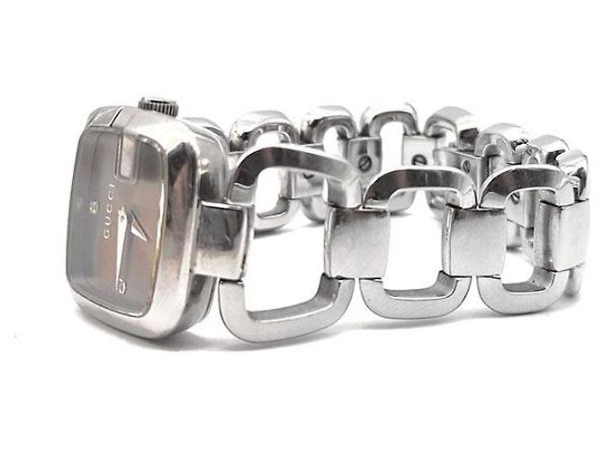 Gucci Diamant-Stahl-Uhr Silber - Ansicht 2