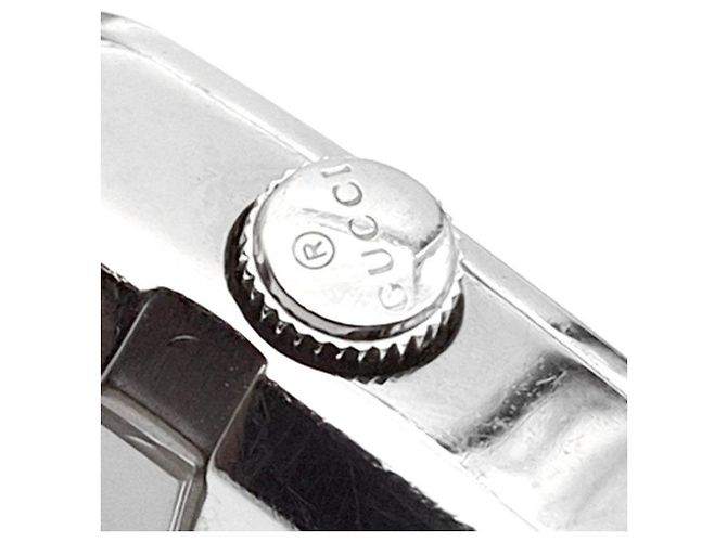 Gucci Diamant-Stahl-Uhr Silber - Ansicht 7